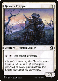 Gavony Trapper (22) [Innistrad: Midnight Hunt] foil - Deck Out Gaming