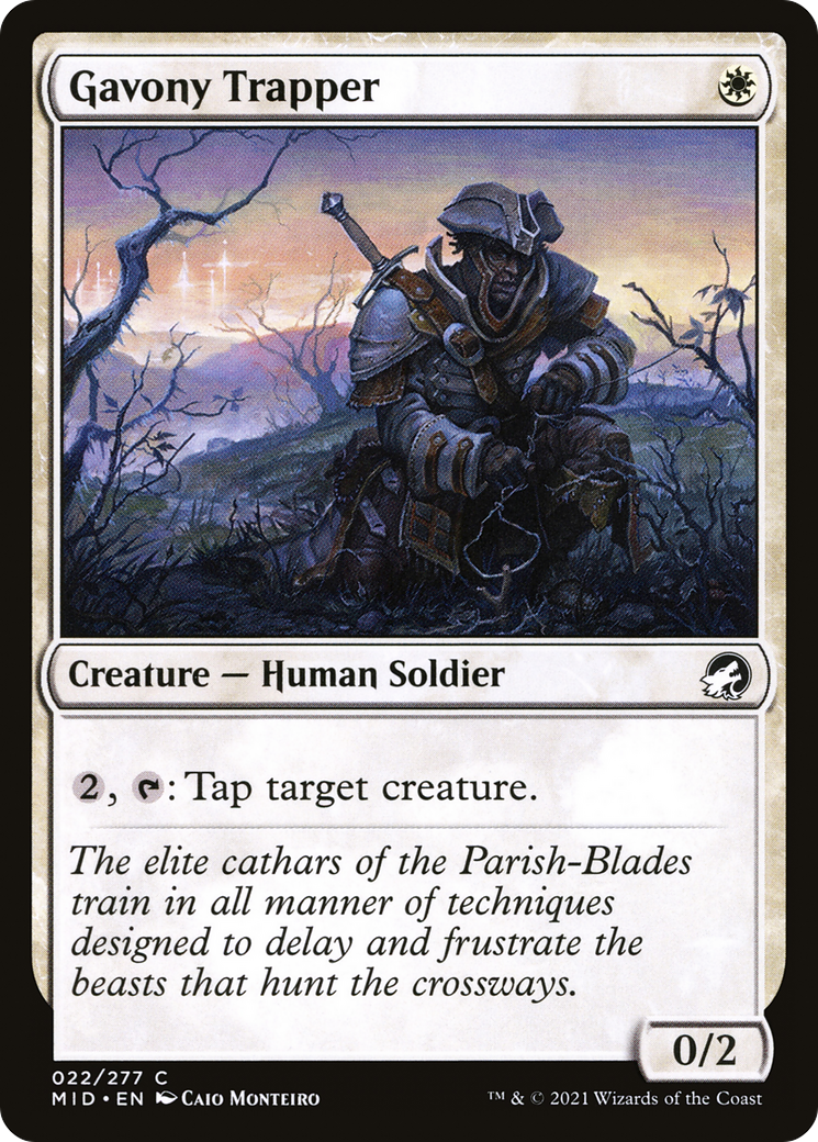 Gavony Trapper (22) [Innistrad: Midnight Hunt] foil - Deck Out Gaming