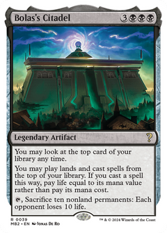 Bolas's Citadel (White Border) (39) [Mystery Booster 2] - Deck Out Gaming