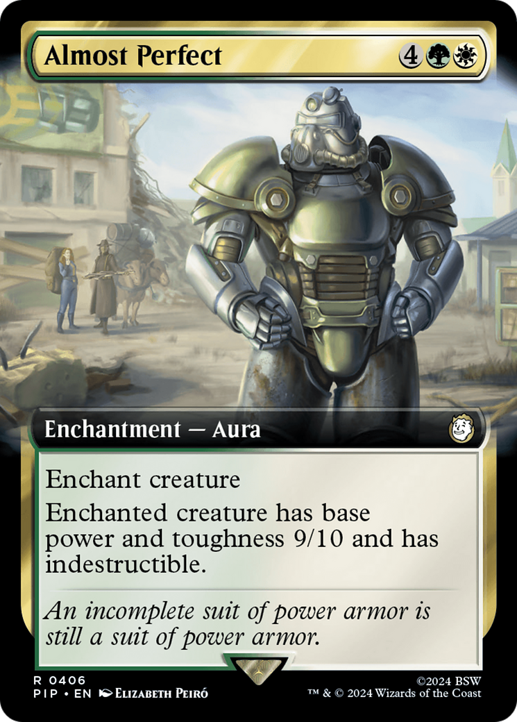 Almost Perfect (Extended Art) (406) [Fallout] foil - Deck Out Gaming