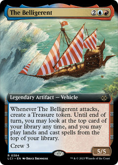 The Belligerent (Extended Art) (384) [The Lost Caverns of Ixalan] foil - Deck Out Gaming