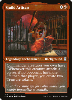 Guild Artisan (505) [Commander Legends: Battle for Baldur's Gate] etched - Deck Out Gaming