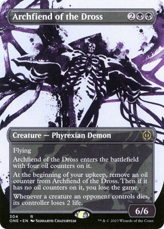Archfiend of the Dross (Showcase) (304) [Phyrexia: All Will Be One] foil - Deck Out Gaming