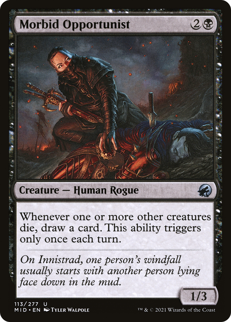 Morbid Opportunist (113) [Innistrad: Midnight Hunt] - Deck Out Gaming