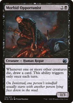 Morbid Opportunist (113) [Innistrad: Midnight Hunt] - Deck Out Gaming
