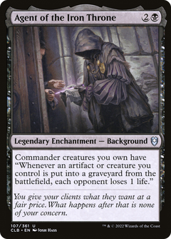 Agent of the Iron Throne (107) [Commander Legends: Battle for Baldur's Gate] - Deck Out Gaming