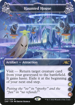 Haunted House (4-6) (217) [Unfinity] foil - Deck Out Gaming