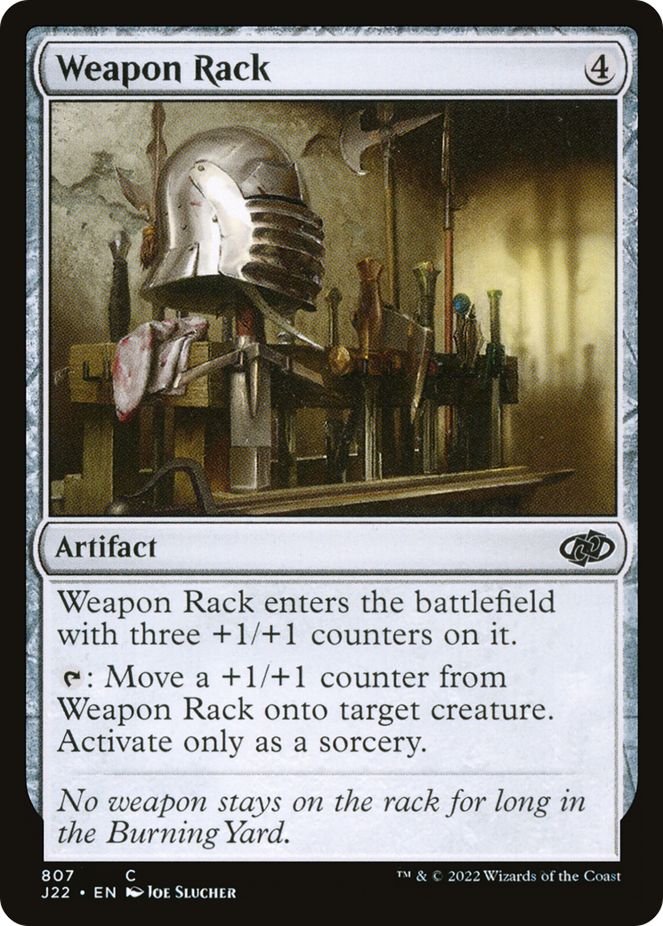 Weapon Rack (807) [Jumpstart 2022] - Deck Out Gaming