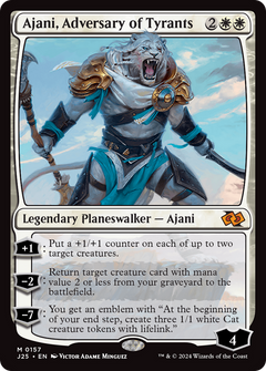 Ajani, Adversary of Tyrants (157) [Foundations Jumpstart] - Deck Out Gaming