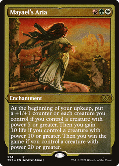 Mayael's Aria (Foil Etched) (524) [Double Masters 2022] foil - Deck Out Gaming