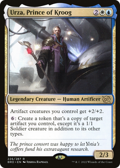 Urza, Prince of Kroog (226) [The Brothers' War] foil - Deck Out Gaming