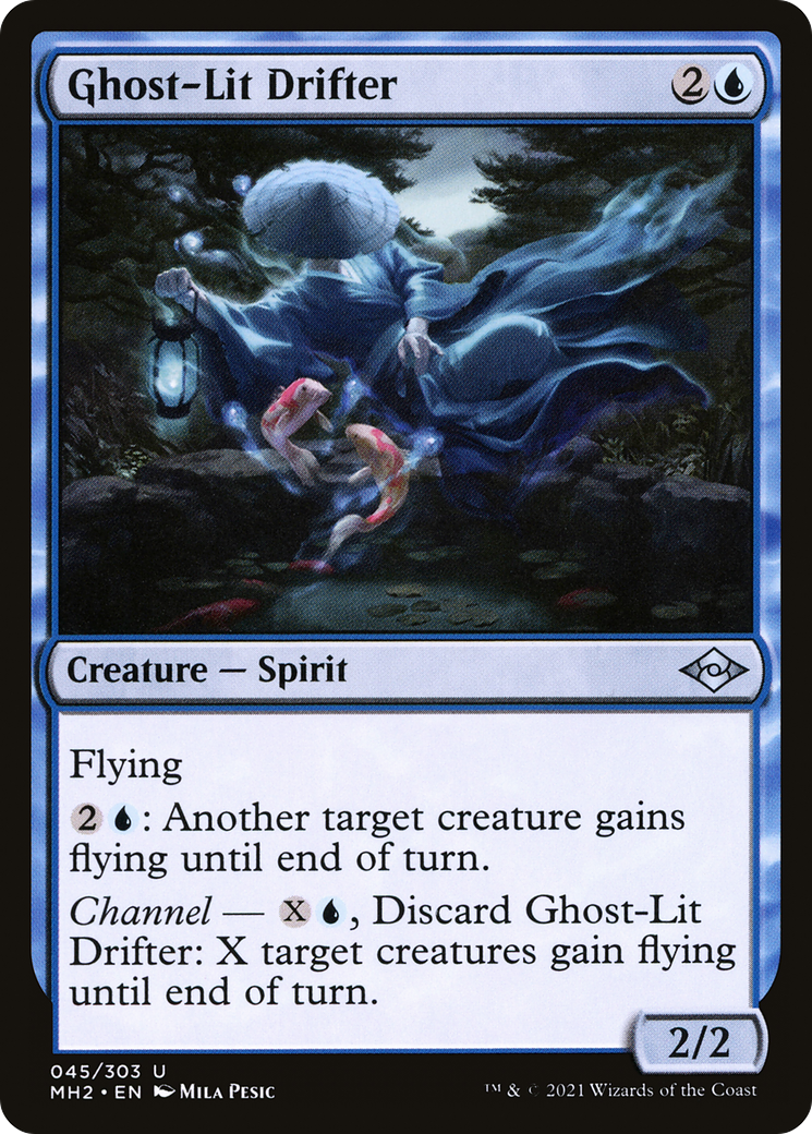 Ghost-Lit Drifter (45) [Modern Horizons 2] - Deck Out Gaming