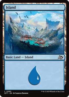 Island (0280) (280) [Aetherdrift] - Deck Out Gaming