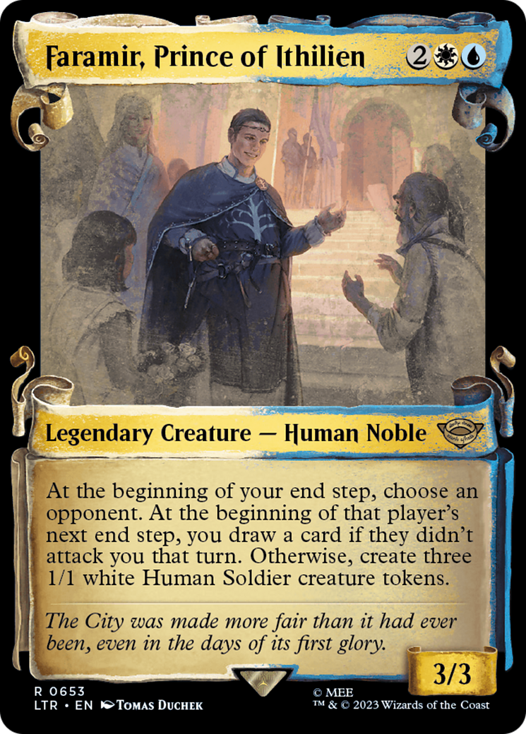 Faramir, Prince of Ithilien (Showcase Scrolls) (653) [The Lord of the Rings: Tales of Middle-earth] - Deck Out Gaming