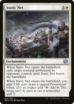 Static Net (27) [The Brothers' War] foil - Deck Out Gaming