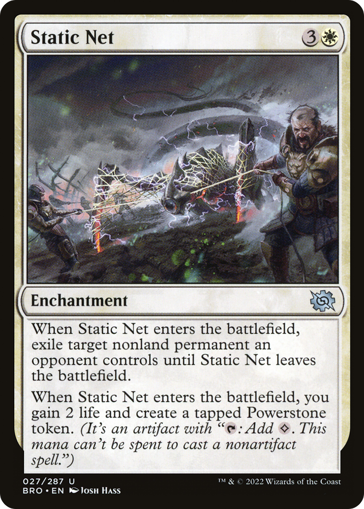 Static Net (27) [The Brothers' War] - Deck Out Gaming