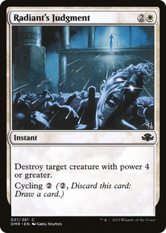 Radiant's Judgment (21) [Dominaria Remastered] - Deck Out Gaming