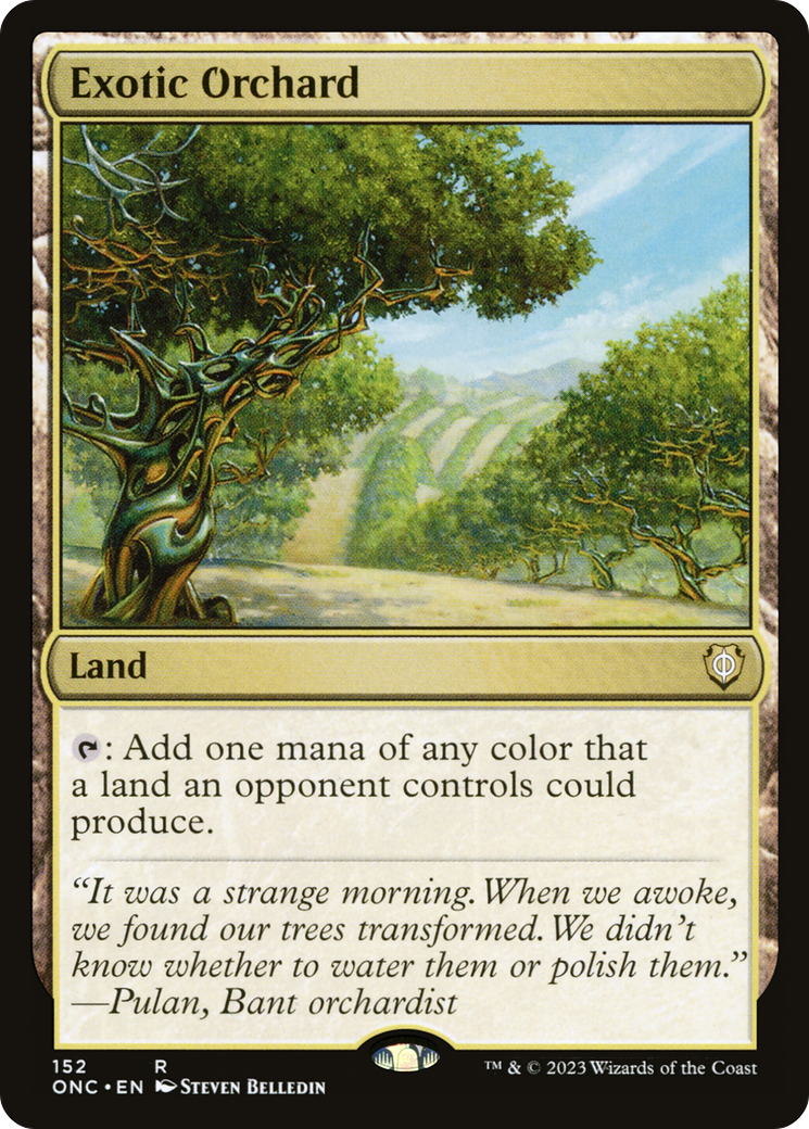 Exotic Orchard (152) [Commander: Phyrexia: All Will Be One] - Deck Out Gaming
