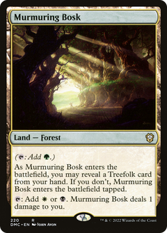 Murmuring Bosk (220) [Dominaria United Commander] - Deck Out Gaming