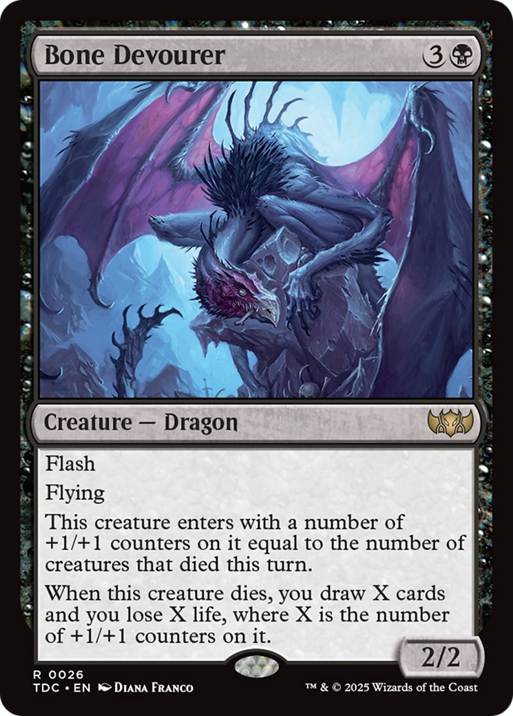 Bone Devourer (26) [Commander: Tarkir: Dragonstorm] - Deck Out Gaming