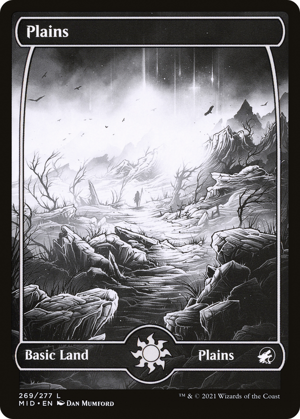 Plains (269) [Innistrad: Midnight Hunt] foil - Deck Out Gaming