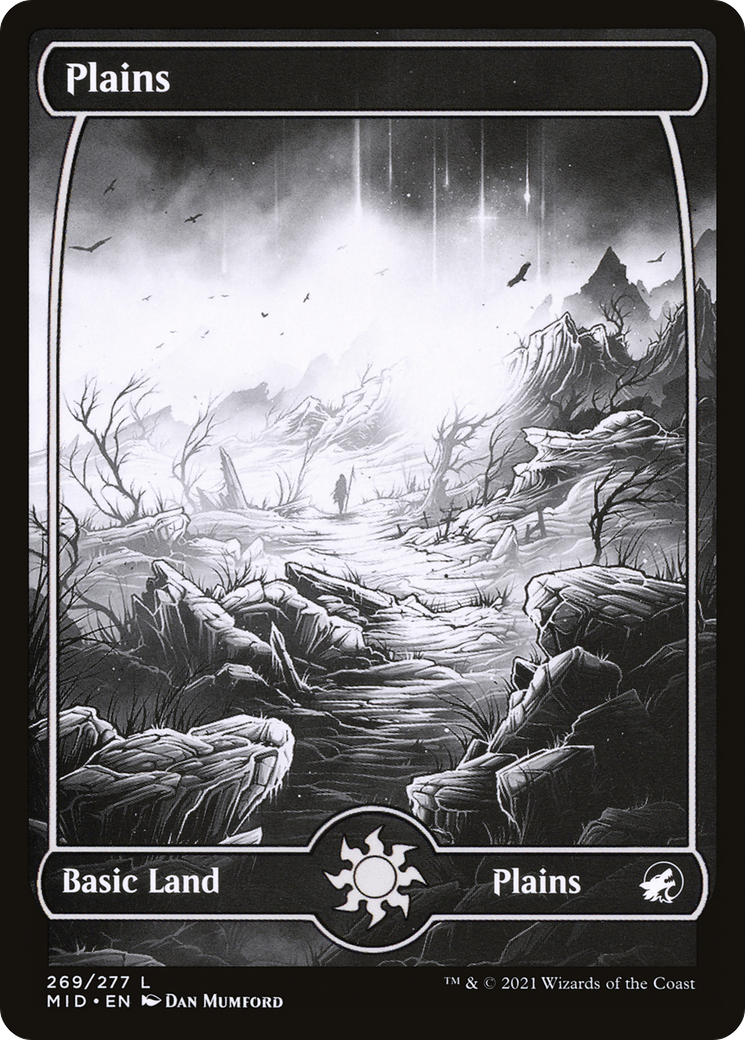 Plains (269) [Innistrad: Midnight Hunt] foil - Deck Out Gaming