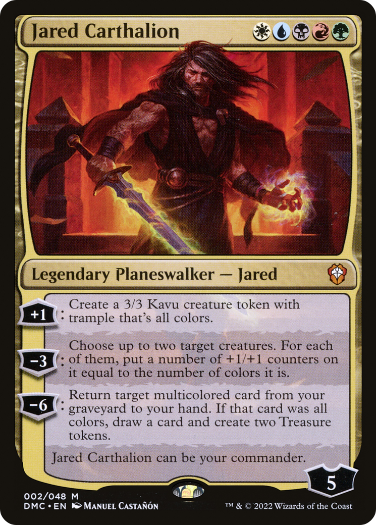 Jared Carthalion (2) [Dominaria United Commander] foil - Deck Out Gaming