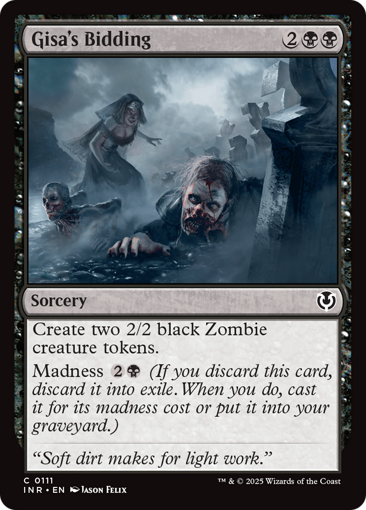 Gisa's Bidding (111) [Innistrad Remastered] foil - Deck Out Gaming
