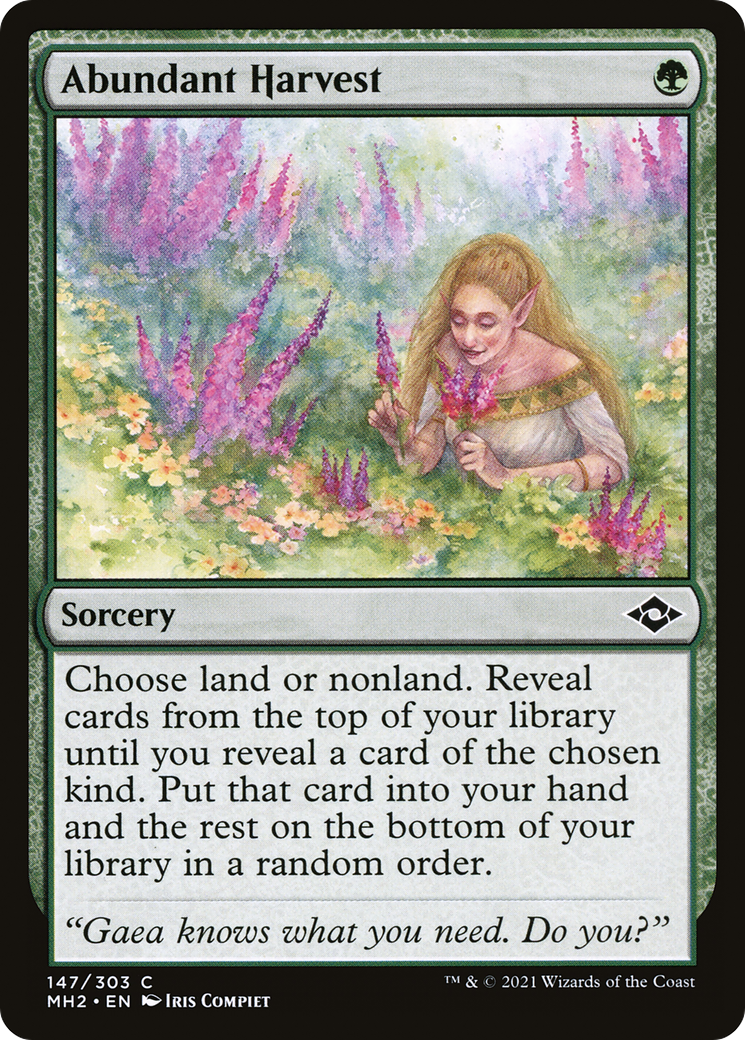 Abundant Harvest (147) [Modern Horizons 2] - Deck Out Gaming