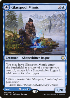 Glasspool Mimic (60) [Zendikar Rising] foil - Deck Out Gaming