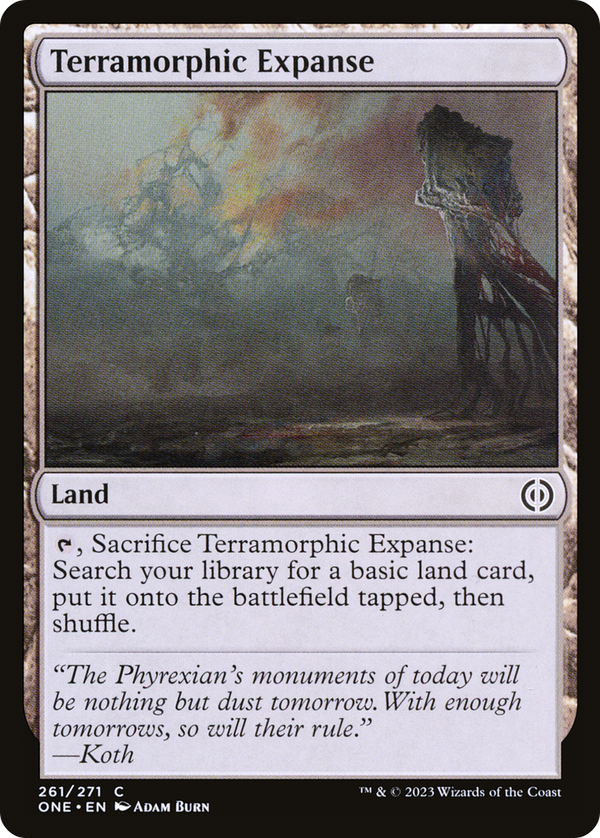 Terramorphic Expanse (261) [Phyrexia: All Will Be One] - Deck Out Gaming
