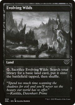Evolving Wilds (530) (530) [Innistrad: Double Feature] foil - Deck Out Gaming