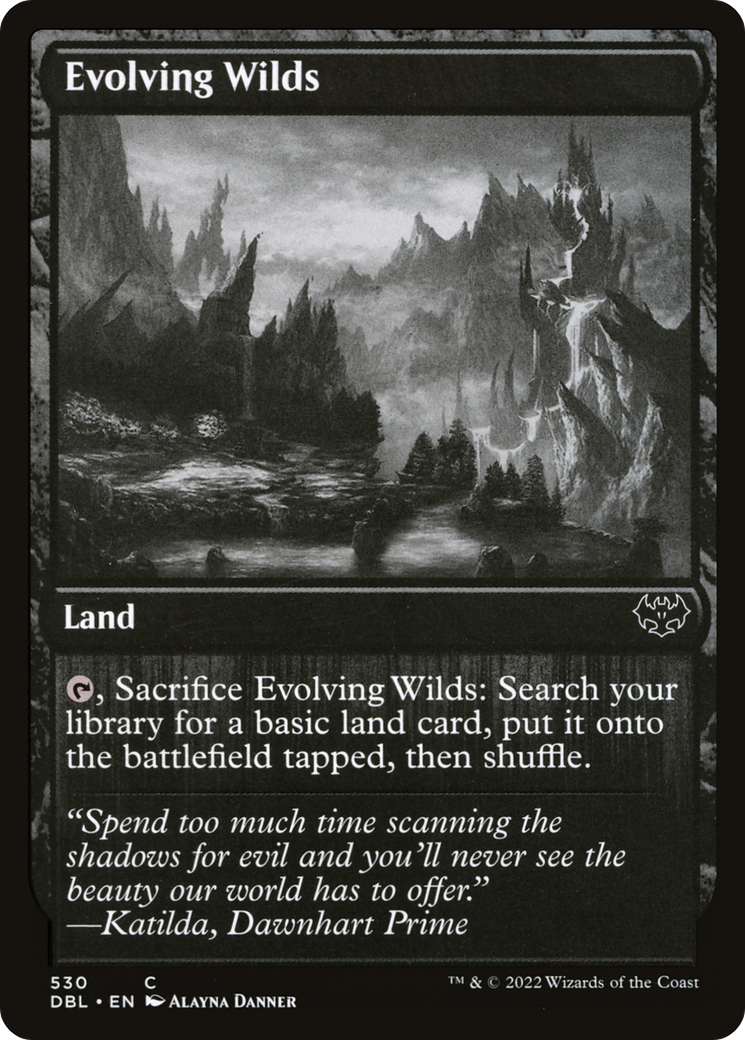 Evolving Wilds (530) (530) [Innistrad: Double Feature] - Deck Out Gaming
