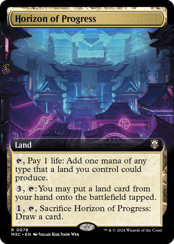 Horizon of Progress (Extended Art) (78) [Modern Horizons 3 Commander] - Deck Out Gaming