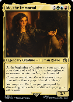 Me, the Immortal (Surge Foil) (752) [Doctor Who] foil - Deck Out Gaming
