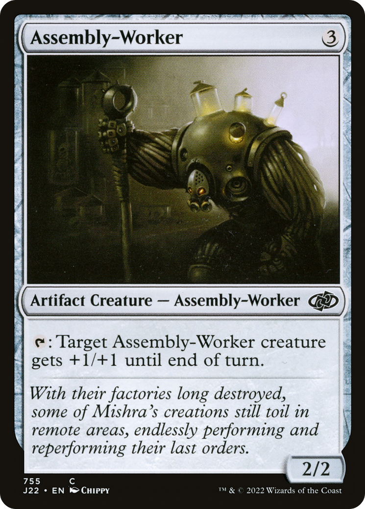 Assembly-Worker (755) [Jumpstart 2022] - Deck Out Gaming