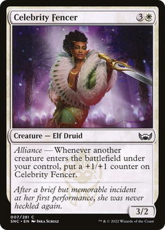 Celebrity Fencer (7) [Streets of New Capenna] foil - Deck Out Gaming