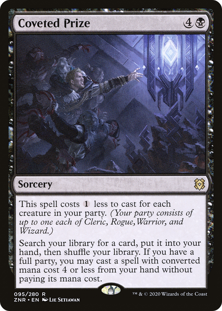 Coveted Prize (95) [Zendikar Rising] foil - Deck Out Gaming