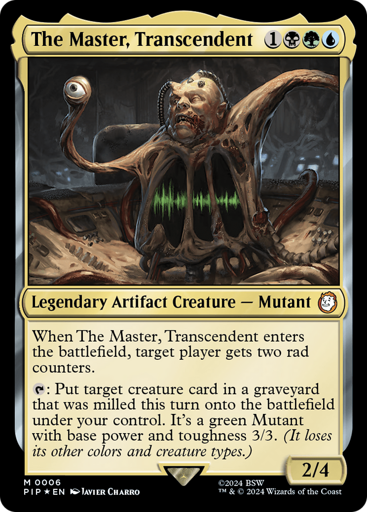 The Master, Transcendent (6) [Fallout] foil - Deck Out Gaming