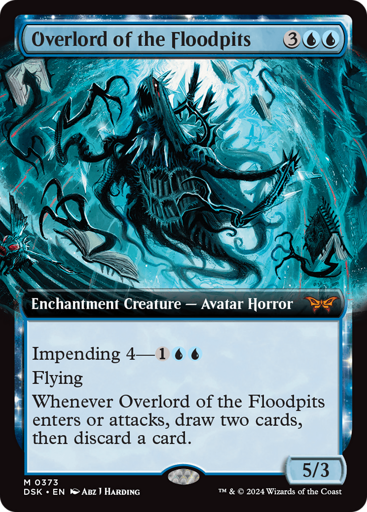Overlord of the Floodpits (373) [Duskmourn: House of Horror] - Deck Out Gaming