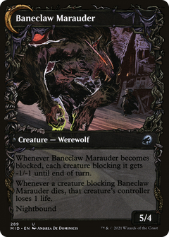 Baneblade Scoundrel // Baneclaw Marauder (289) [Innistrad: Midnight Hunt] - Deck Out Gaming