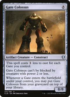 Gate Colossus (315) [Commander Legends: Battle for Baldur's Gate] foil - Deck Out Gaming