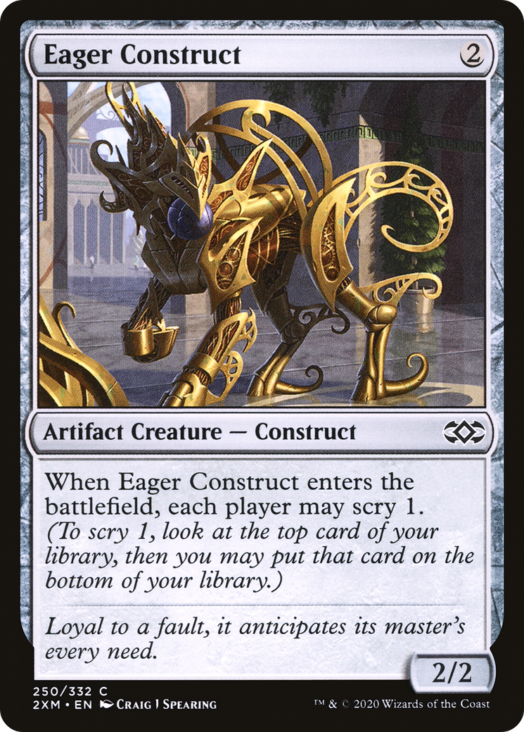 Eager Construct (250) [Double Masters] - Deck Out Gaming
