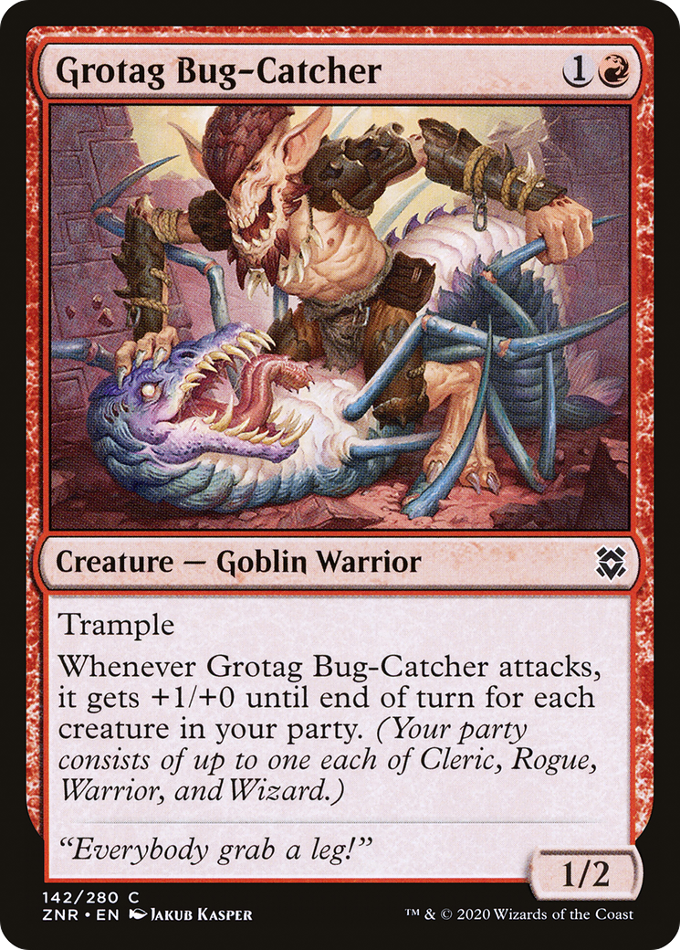Grotag Bug-Catcher (142) [Zendikar Rising] foil - Deck Out Gaming