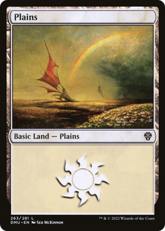 Plains (263) (263) [Dominaria United] foil - Deck Out Gaming