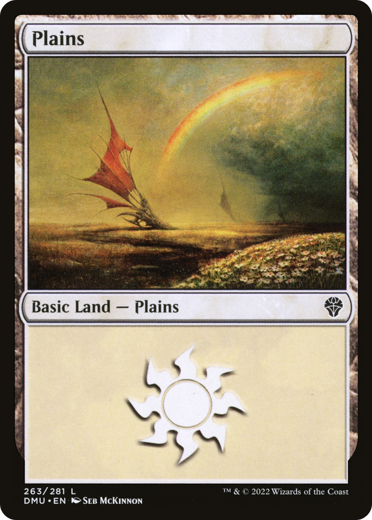 Plains (263) (263) [Dominaria United] foil - Deck Out Gaming