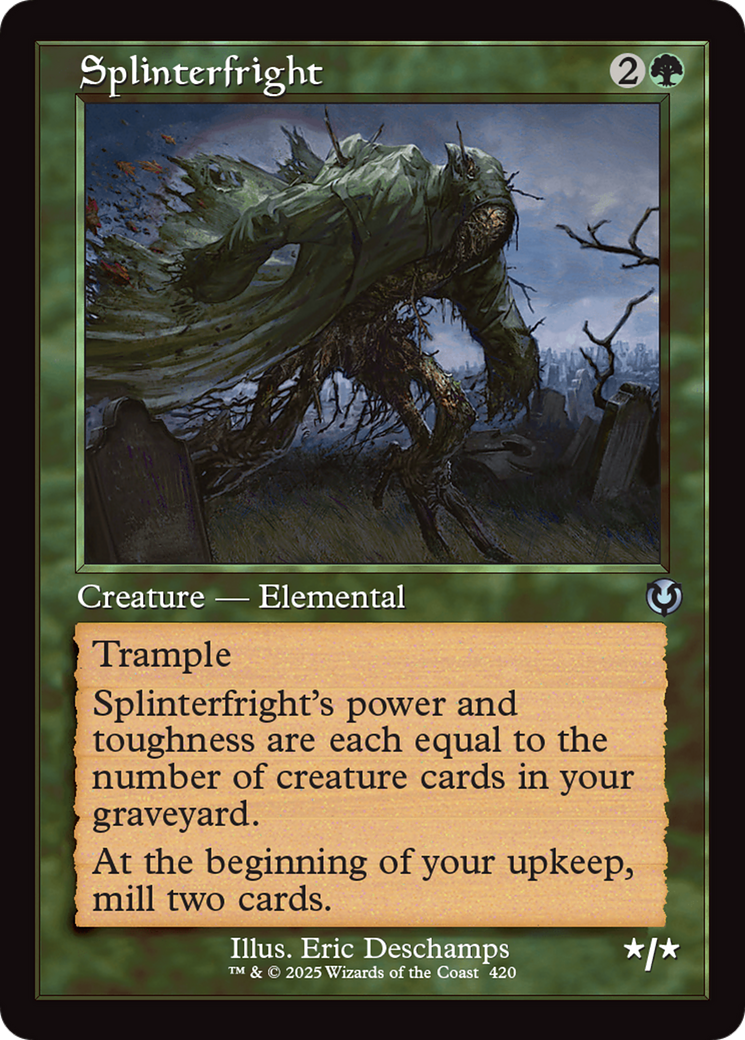 Splinterfright (Retro Frame) (420) [Innistrad Remastered] foil - Deck Out Gaming