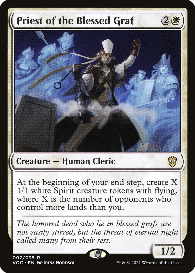 Priest of the Blessed Graf (7) [Commander: Innistrad: Crimson Vow] - Deck Out Gaming