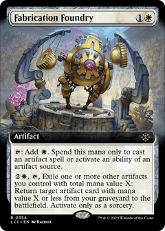 Fabrication Foundry (Extended Art) (354) [The Lost Caverns of Ixalan] foil - Deck Out Gaming