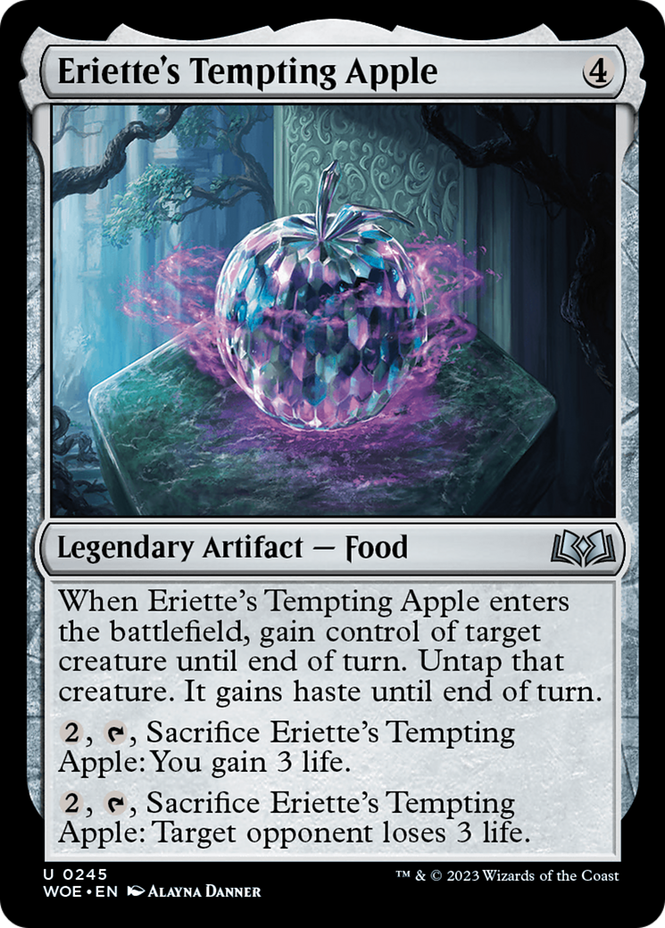 Eriette's Tempting Apple (245) [Wilds of Eldraine] - Deck Out Gaming